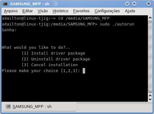 INSTALAR IMPRESSORA SCX-4200 NO OPENSUSE 11.0 11 Instalação da SCX-4200 no openSUSE