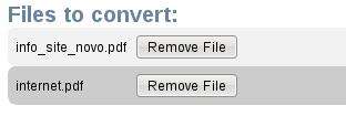 Converter PDF para DOC 12 Arquivos